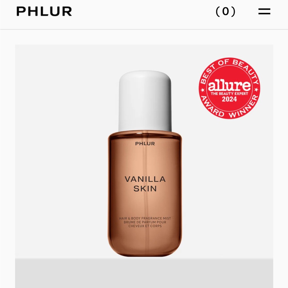 VANILLA SKIN
Rated 4.6 out of 5 
Full Size Body Mist 8oz